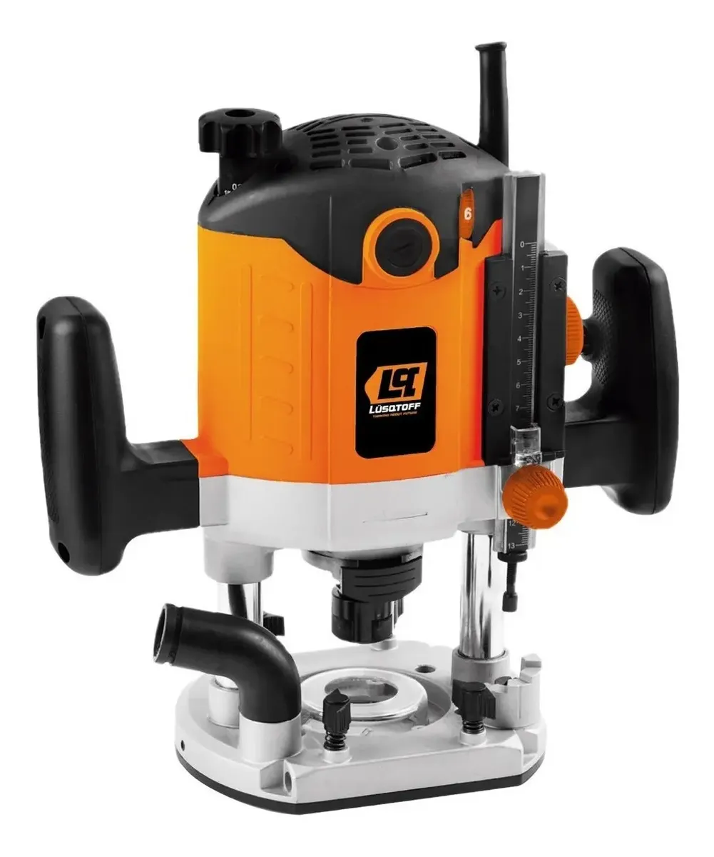Fresadora Router 1400w Lusqtoff Boquillas + Guía Paralela Fresadora Router 1400w Lusqtoff Boquillas + Guía Paralela - Imagen 1
