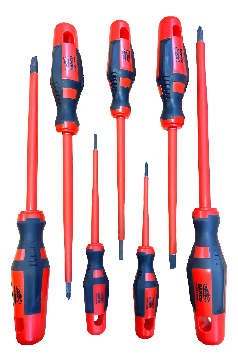 Set Destornilladores Bahco Aislados 1000volts 7 Pzas 800iec Set Destornilladores Bahco Aislados 1000volts 7 Pzas 800iec - Imagen 1