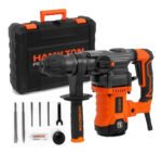 Rotomartillo Sds Plus Hamilton 1500w 7,5j Con Maletin Hrm005 Naranja 50 Hz/60 Hz