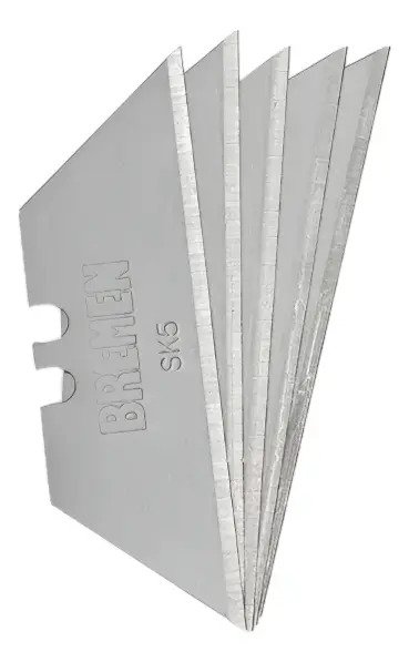 Repuesto Cutter Hoja Trapezoidal Bremen X10 Unidades 8041