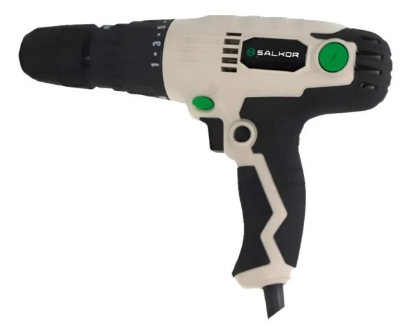 Taladro Atornillador Percutor Salkor 300w Vv Torque App1000 Gris 50 Mhz
