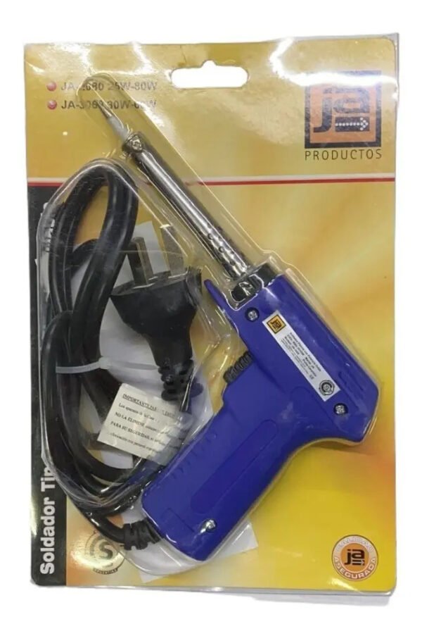 Soldador Pistola 30 - 60w Punta Ceramica Ja-3060