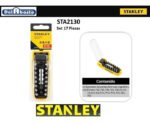 Set Kit Accesorios Puntas Atornillador Stanley 17pcs Sta2130 - Imagen 5