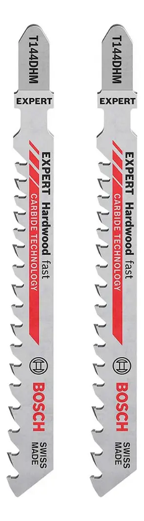 Hojas Seguetas P/ Sierra Caladora Bosch T144dhm Expert 2pzs