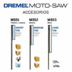 Kit Hoja Sierra Ms52 Dremel Caladora Moto Saw X5 Madera Moto Saw - Imagen 3