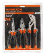 Juego De Pinzas Alicate Pico De Loro Set X3 Hamilton Jpa002