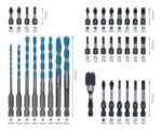 Set Mecha Multiconstruccion Enc 1/4 +puntas Bosch Impact 35p - Imagen 2