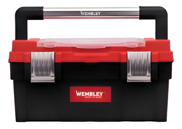 Caja Herramientas Wembley 21 Con Organizador 44x23x23 8368 Rojo
