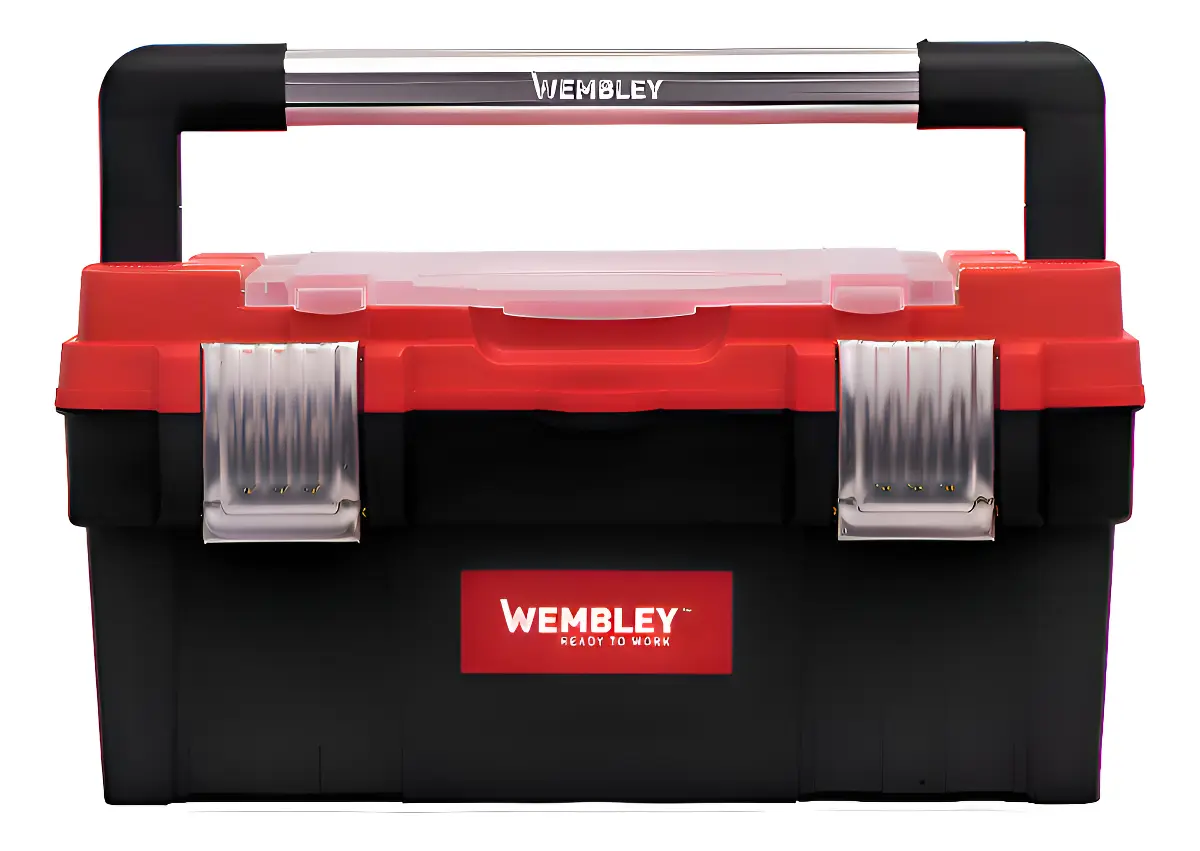 Caja Herramientas Wembley 21 Con Organizador 44x23x23 8368 Rojo Caja Herramientas Wembley 21 Con Organizador 44x23x23 8368 Rojo - Imagen 1