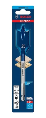 Mecha Broca Plana Paleta Para Madera Bosch 25x152mm Selfcut