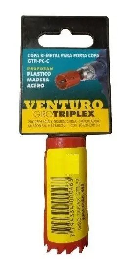 Sierra Copa Bimetal 14mm Giro Triplex Venturo De Aliafor