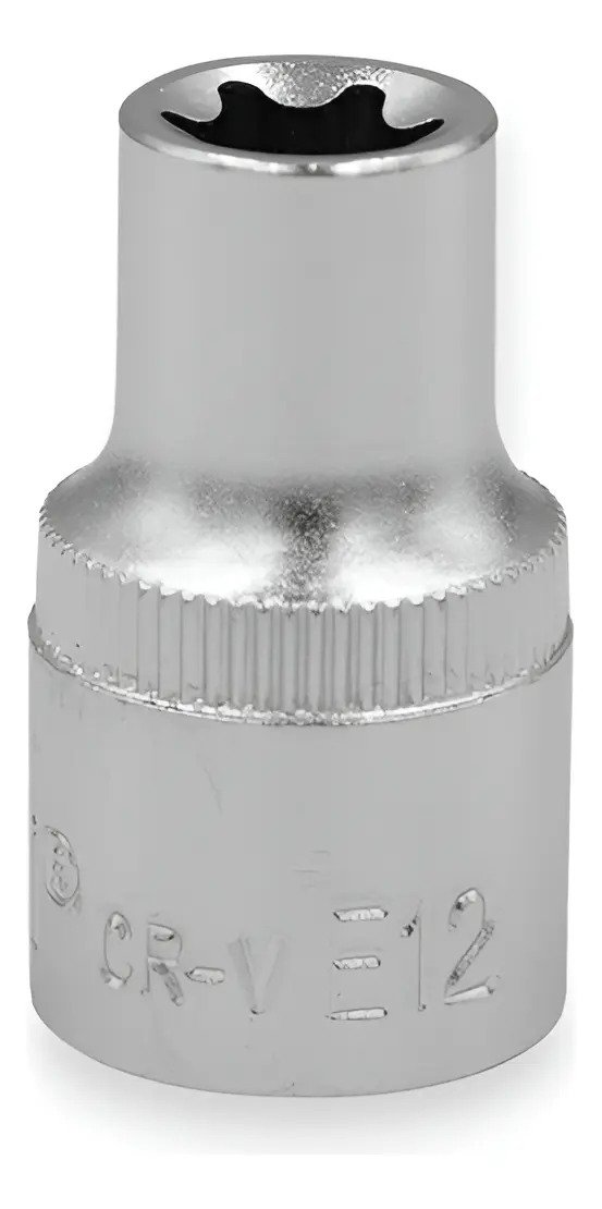 Llave Tubo Torx Hembra Bremen E16 - Enc 1/2 4110 Gris
