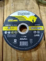 Disco Corte Aliafor Pegaso Inoxidable Metal 115mx1,6m X 25 U Negro - Imagen 4