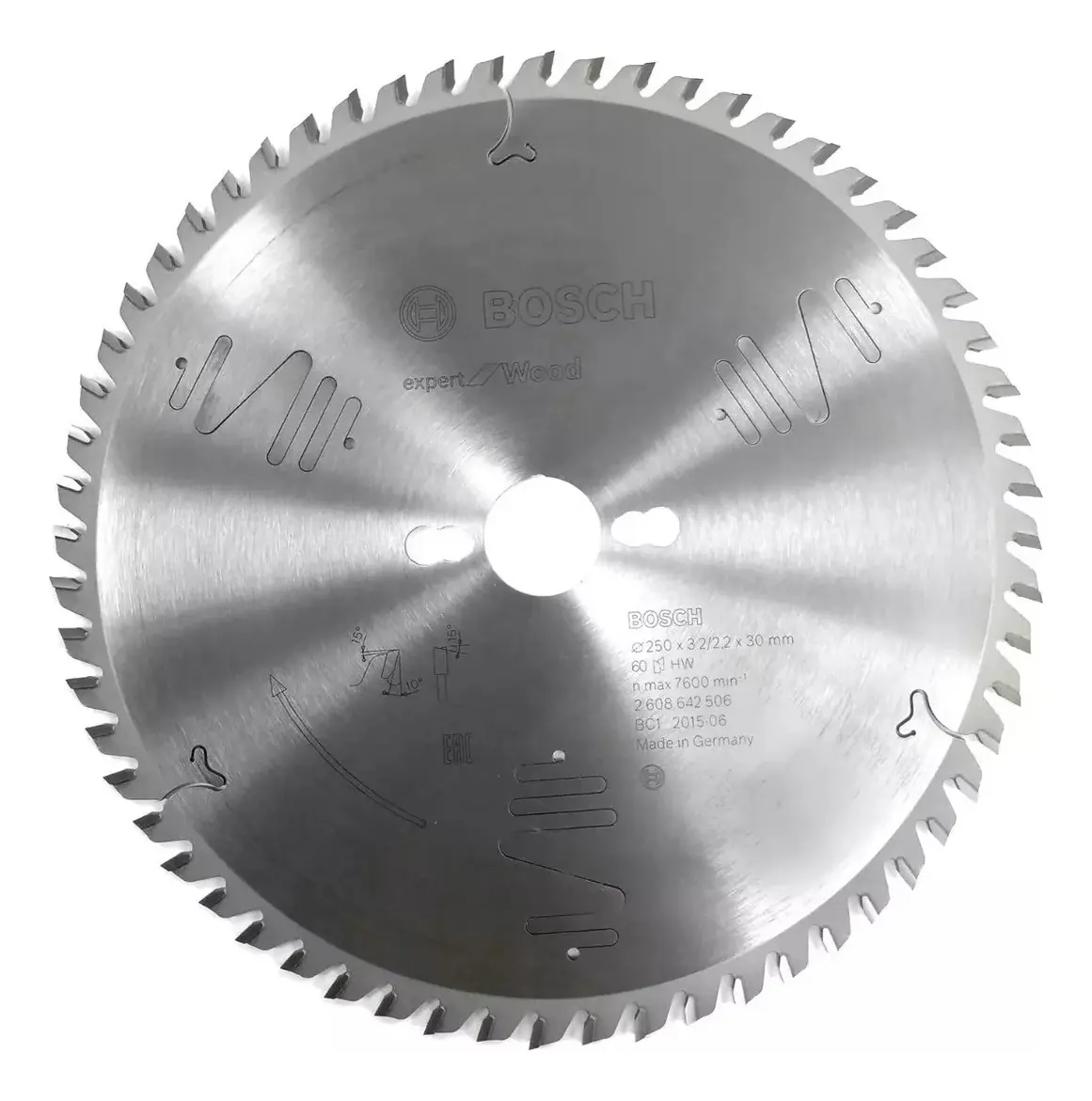 Disco Sierra Bosch Expert Madera Bosch Expert 250 Mm X 60 D Disco Sierra Bosch Expert Madera Bosch Expert 250 Mm X 60 D - Imagen 1