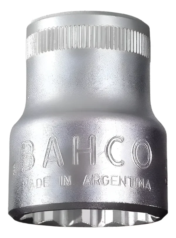 Tubo Bocallave Estriada Bahco 1 PuLG Encastre 1/2 S1 Plateado