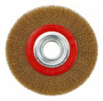 Cepillo Bronceado Amoladora Banco 150mm Pegaso Disco Circula