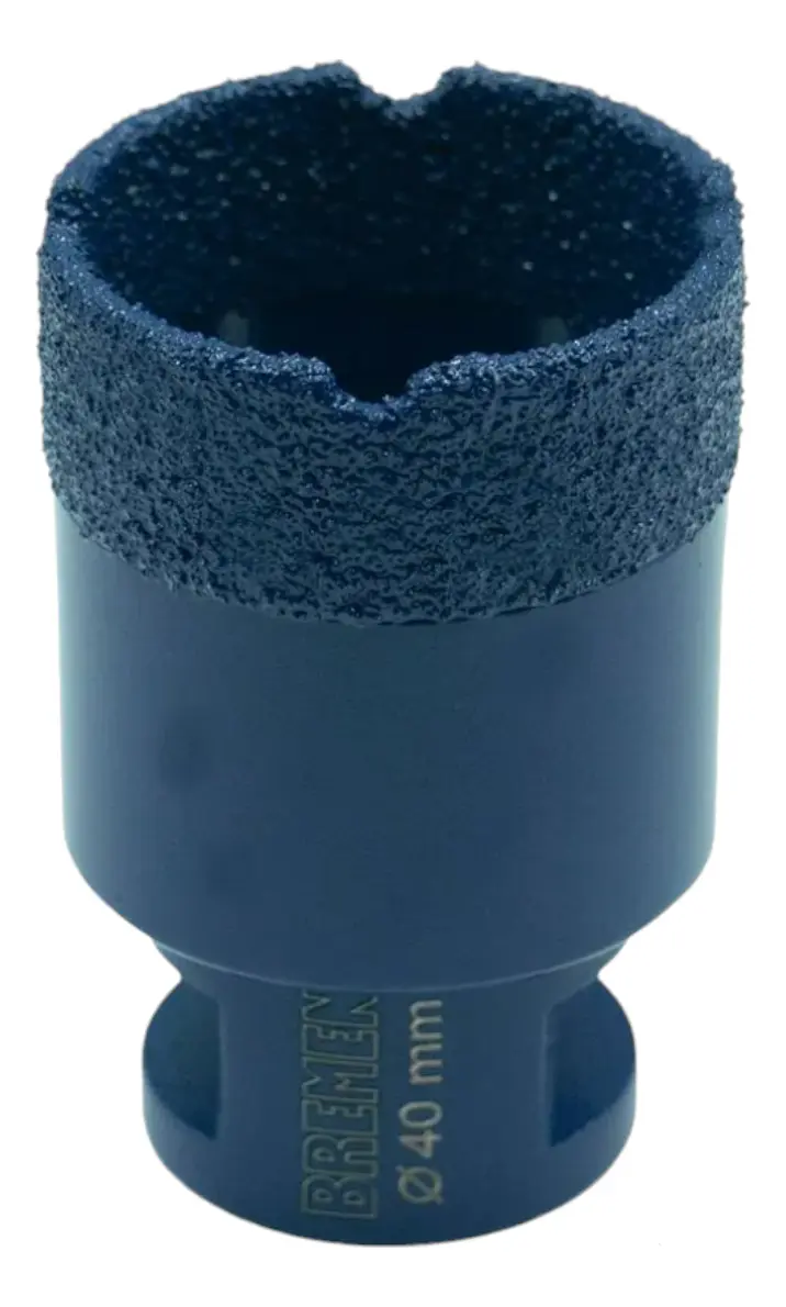 Broca Copa Diamantada Bremen 40mm Para Amoladora 8057 Broca Copa Diamantada Bremen 40mm Para Amoladora 8057 - Imagen 1