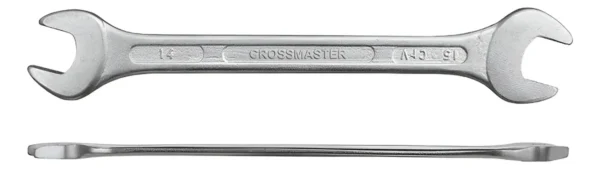Llave Fija Doble Boca 3/8 - 7/16 PuLG Dowen Pagio 9952108.1 Gris