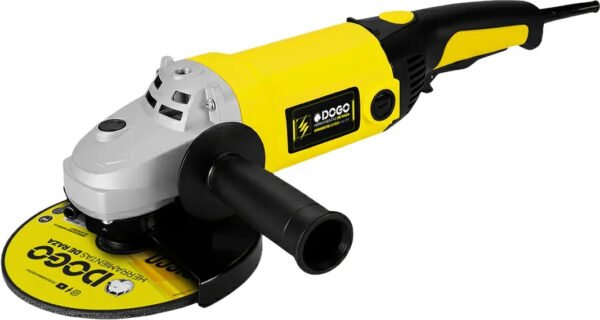 Amoladora Angular 9 230mm 2250w Dogo Mango Giratorio Amarillo 50/60 Hz