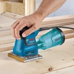 Lijadora Palma Orbital Bosch Gss 140-1 A 180 W + Lijas - Azul - Imagen 2