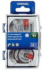 Kit De Discos De Corte Acople Rapido Ez728 Dremel Mini Torno Plateado - Imagen 4
