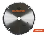 Disco Ingletadora Aluminio 120 Dientes 350mm 14puLG Hamilton Gris - Imagen 2
