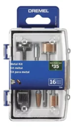 Kit De 16 Accesorios Mini Torno 734 Metal Dremel 26150734aa