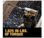 Atornillador Impacto Dewalt Brushless 20v Dcf845b Sin Bateri Amarillo 50 - Imagen 3