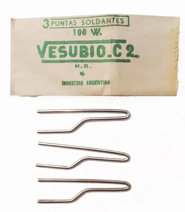 Puntas Soldantes Vesubio C2x 3 Unidades / Puntas Para Soldar
