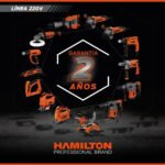 Lustralijadora Rotorbital Hamilton Profesional 800w Hpe002 - Imagen 9