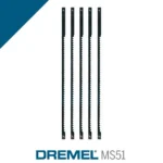 Kit Hoja Sierra Caladora Dremel Ms51 Moto Saw X 5 Madera Pvc - Imagen 3