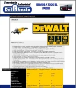 Amoladora Angular Dewalt 230mm 9 PuLG. 2700w Dwe4579 Amarillo - Imagen 2