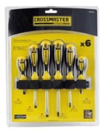 Set Kit Juego Destornilladores 6 Piezas Crossmaster 9940994 - Imagen 5