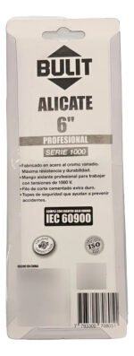 Alicate Pinza Aislada 1000v 6 Profesional Bulit Pza P8 Al6 - Imagen 3