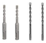 Set X 4 Mecha Makita Broca Encastre Sds Plus Hormigon 6-8-10