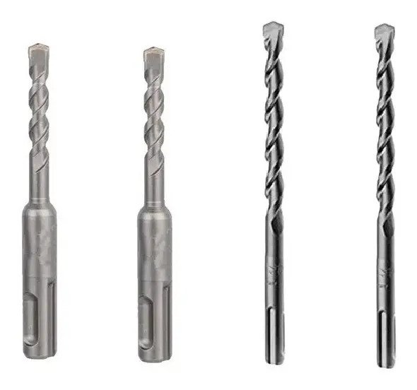 Set X 4 Mecha Makita Broca Encastre Sds Plus Hormigon 6-8-10