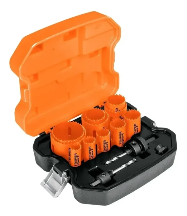 Juego Mecha Sierra Copa 13 Pcs Bi- Metal Madera Truper 15411