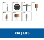 Kit De 16 Accesorios Mini Torno 734 Metal Dremel 26150734aa - Imagen 2