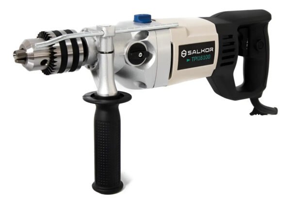 Taladro Percutor De Fuerza 1050 Watts 16mm Tpi16100 Salkor Gris 50