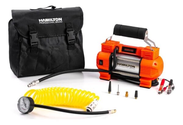 Compresor Deaire Portátil Hamilton Auto 12v Profesional +acc
