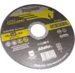 Disco Corte Aliafor Pegaso Inoxidable Metal 115mx1,6m X 25 U Negro - Imagen 3