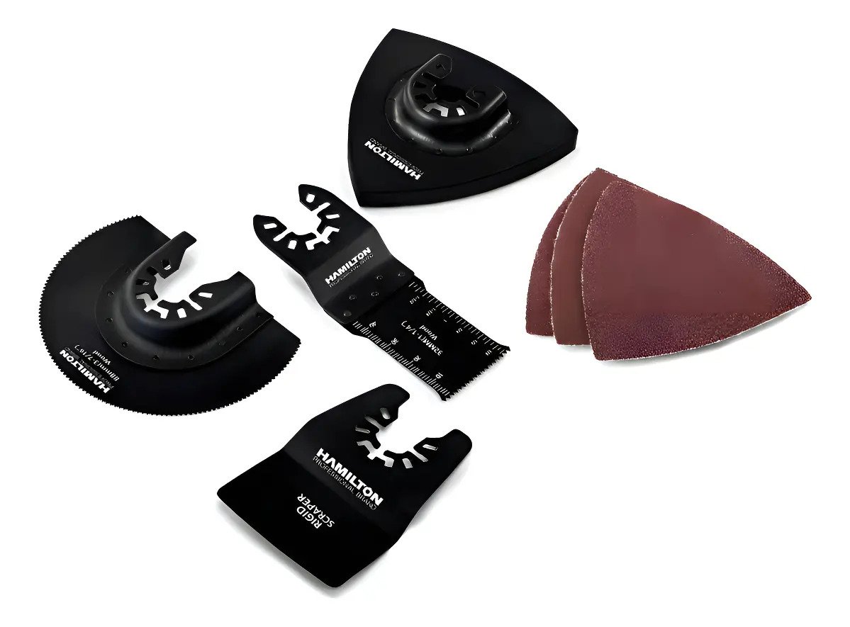 Set Acces Multi Cortadora Oscilante 7 Pz Hamilton Hacc006 Set Acces Multi Cortadora Oscilante 7 Pz Hamilton Hacc006 - Imagen 1