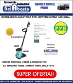 Bordeadora Electrica 400w Pyr Con 2 Rodamientos Nacional Celeste - Imagen 3