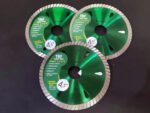 Disco Diamantado Aliafor Trf 4,5 Porcelanato Pack 3x2 115mm Verde - Imagen 3