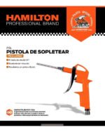 Pistola De Sopletear Desempolvadora Compresor Hamilton Psl - Imagen 3