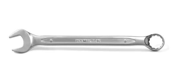 Llave Combinada Acodada Métrica 9 Mm Hamilton Cromo Vanadio