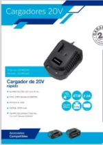Mini Motosierra 20v Inalámbrica Brushless Completa Gamma Celeste - Imagen 3