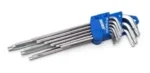 Llaves Torx Tamper En Juego 9 Piezas Bremen 4159 Azul 0 Mm
