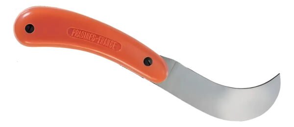 Navaja Bahco P20 Poda De Arboles Gancho Plegable P/ Injertar Naranja Claro