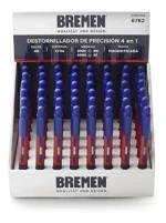 Destornillador Perillero De Precisión 4 En 1 Bremen 6762 - Imagen 4